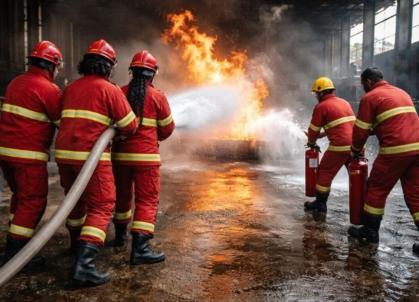 treinamento brigada de incendio empresarial